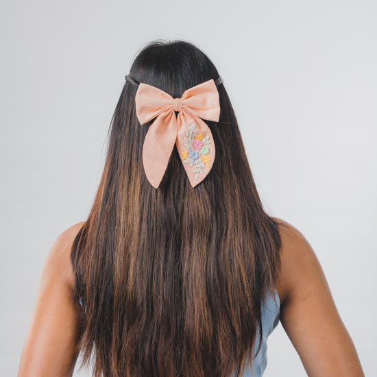 Linen bow | Perfect Hair Accessory  HairOriginals   