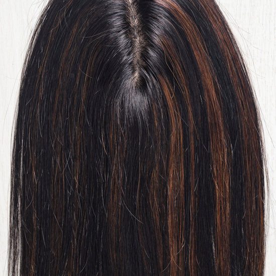 Highlighted Scalp Topper | Hair topper  HairOriginals 2*3 Caramel 16