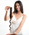 Clip in Hair Streaks| Colored Hair Extensions For Women  HairOriginals 10 Inch Mysterious Mocha 