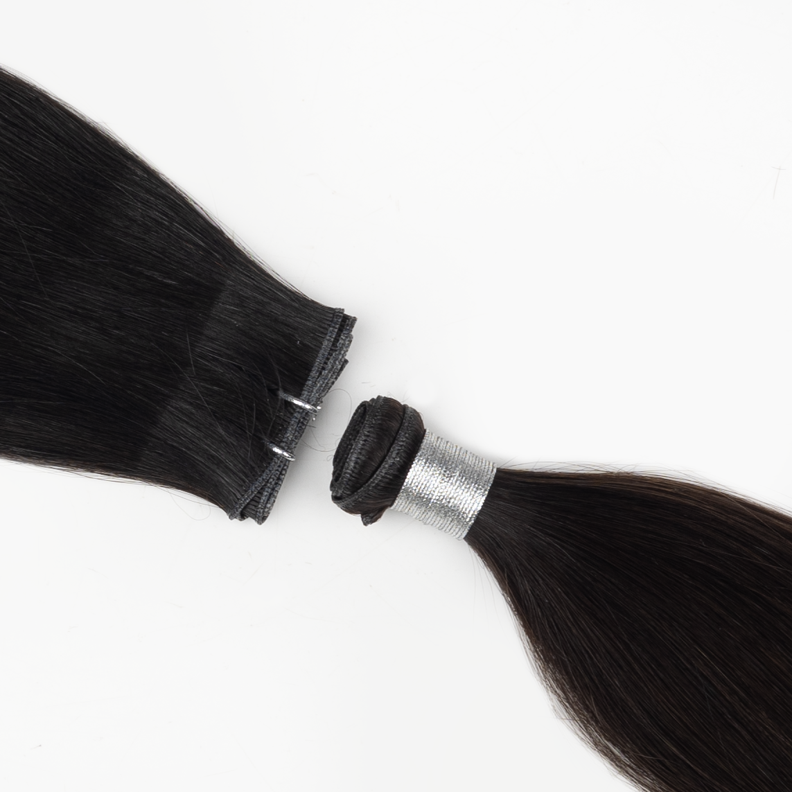 Genius Weft Hair Extensions  HairOriginals 14 Inch 50 Natural Black